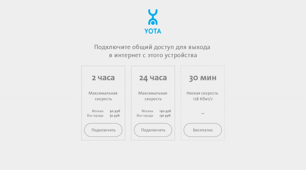 Обход ограничений ubuntu yota