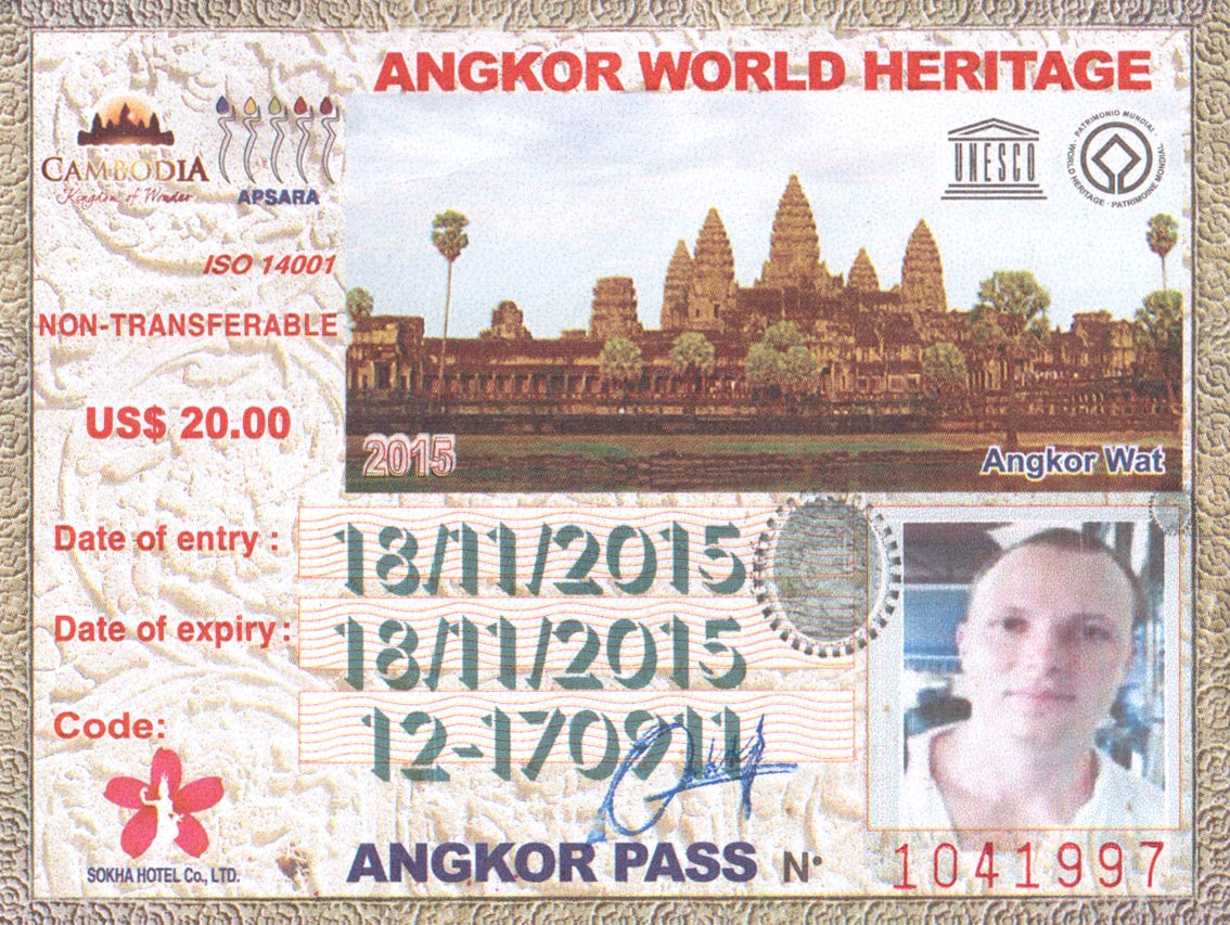 Билет в Ангкор Ват